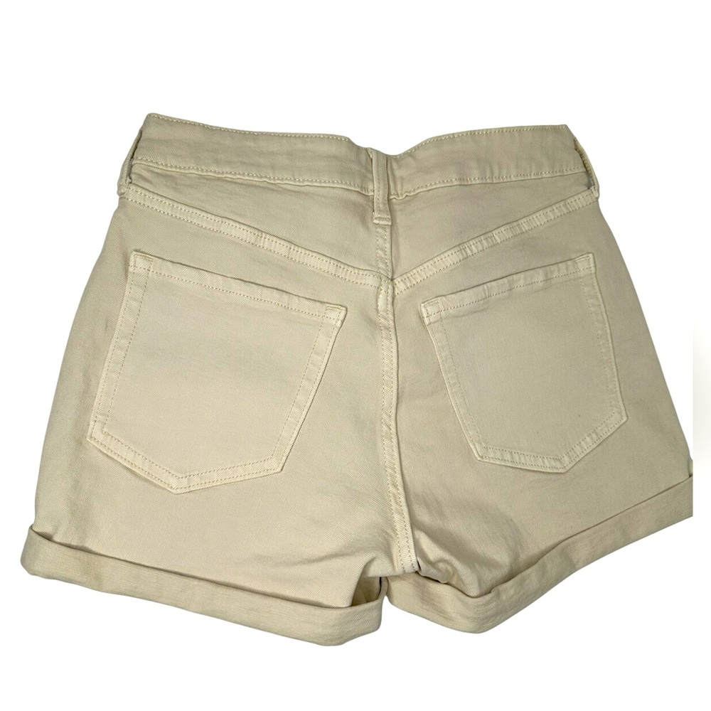 Old Navy Cream Denim Shorts